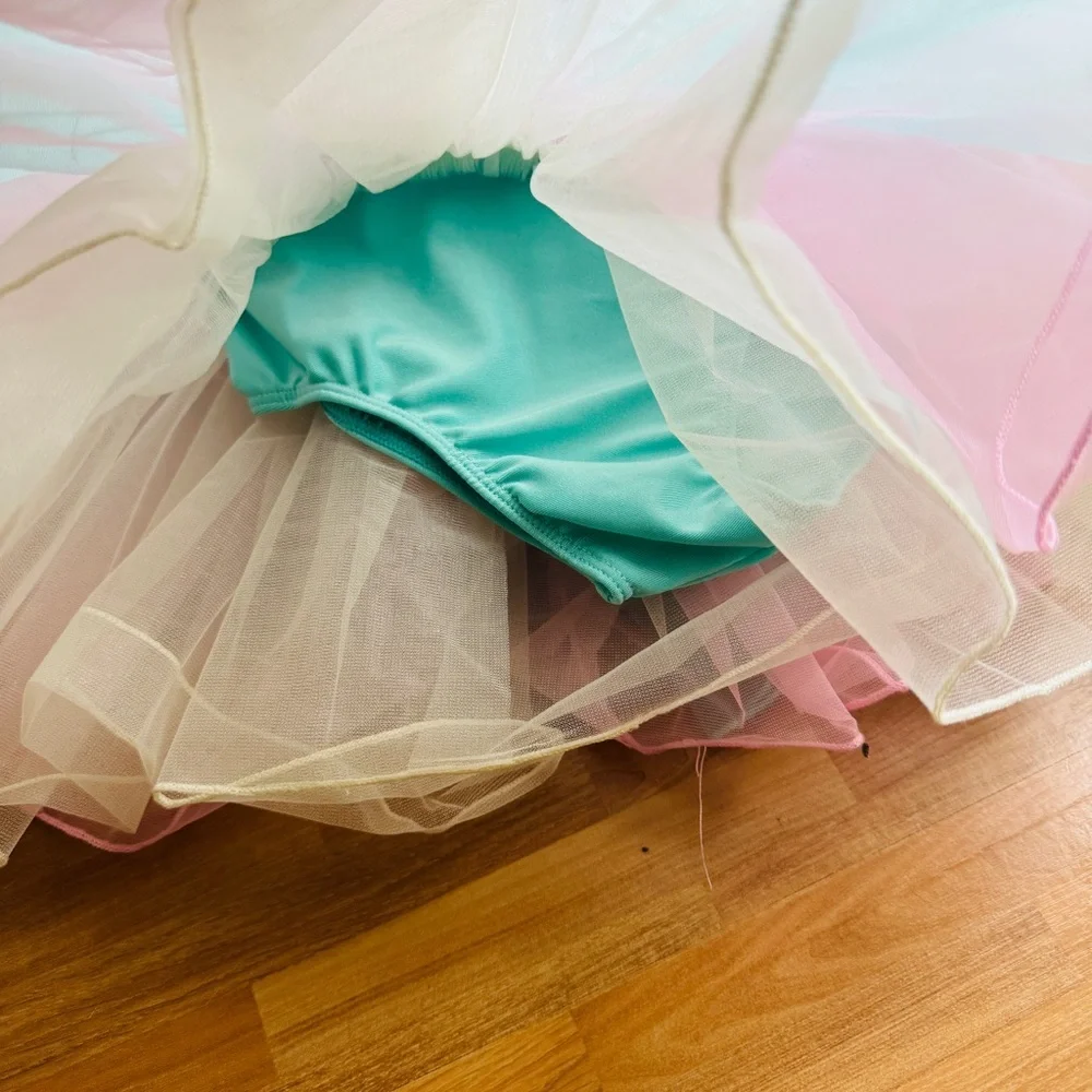 A wish come true dance outfit pastel tutu size 5/6